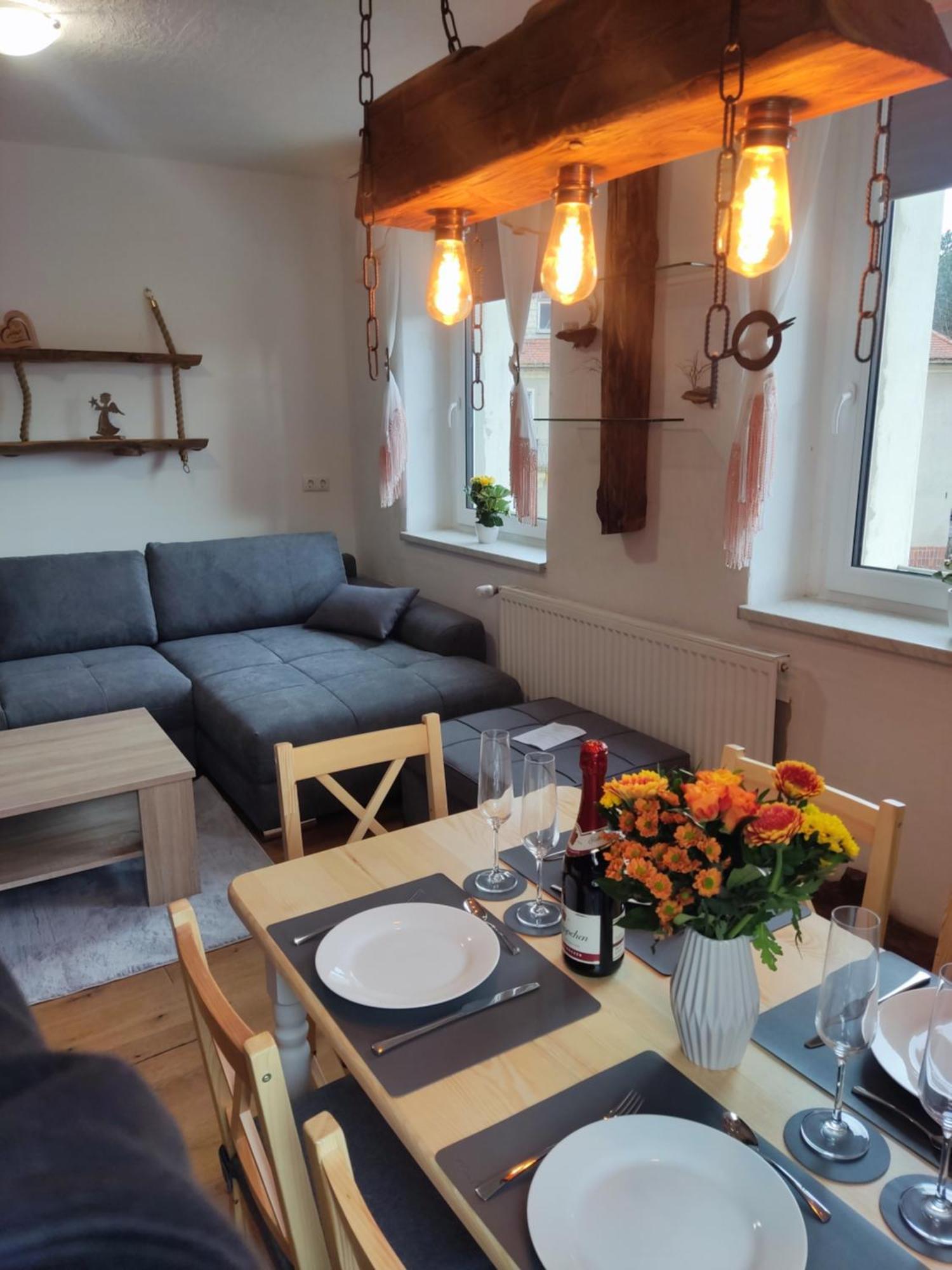 Ferienwohnung 3 Am Hofladen Hellendorf Bad Gottleuba 外观 照片